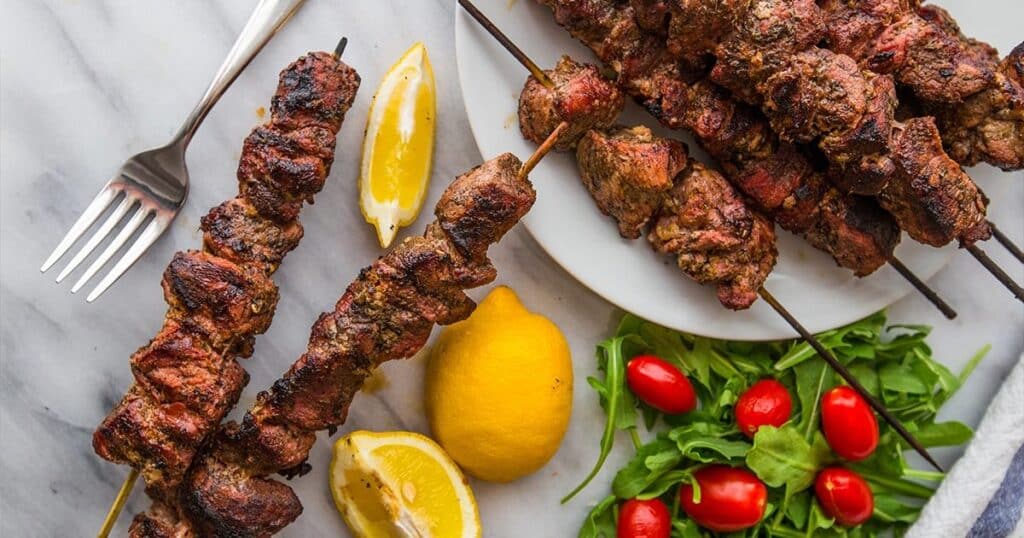 Mastering the Perfect Souvlaki Char