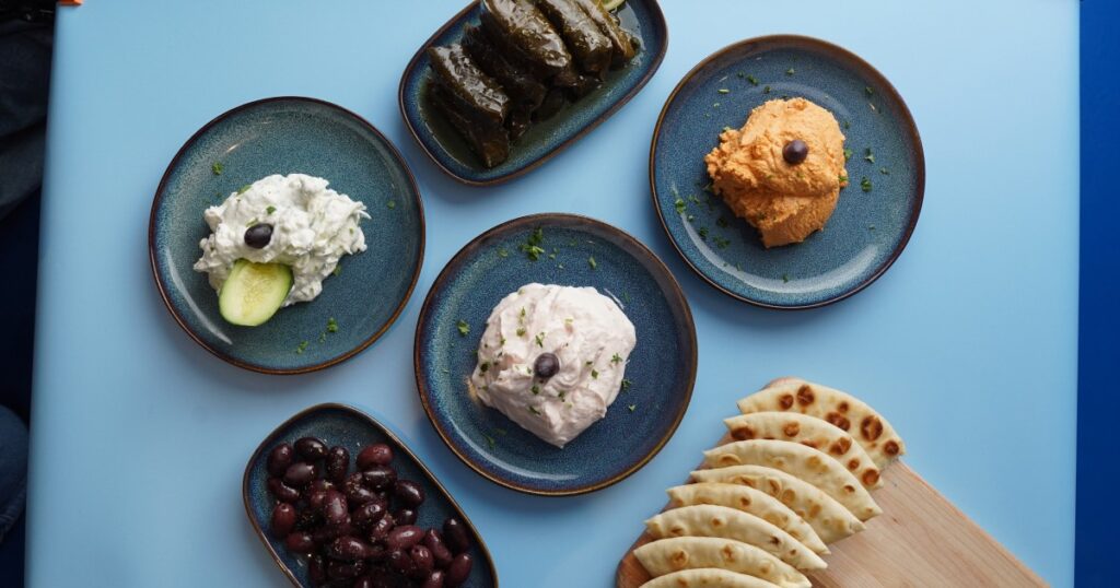 Traditional Greek dishes
