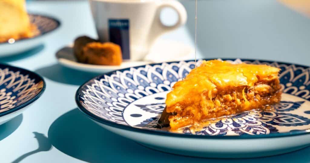 Gâteau au fromage baklava