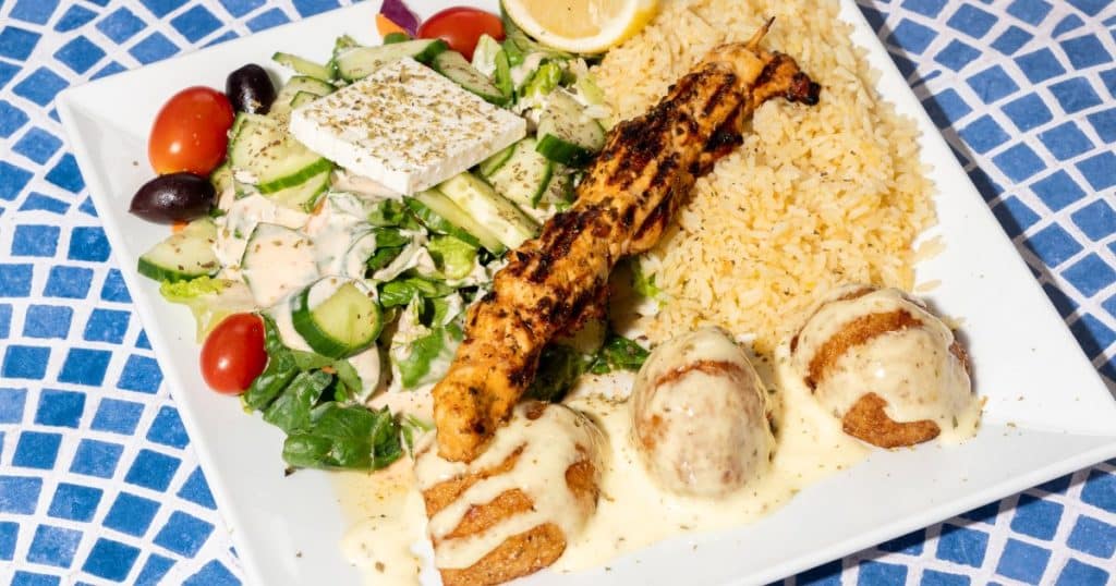 The Souvlaki Experience: Tender, Lean, and Cubed