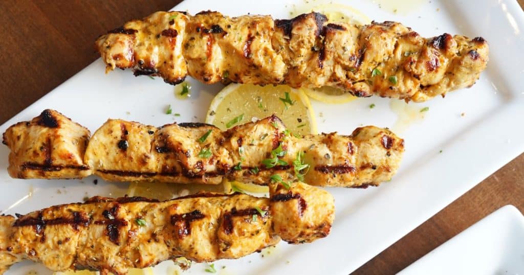 Why Greek Chicken Souvlaki Tastes So Different